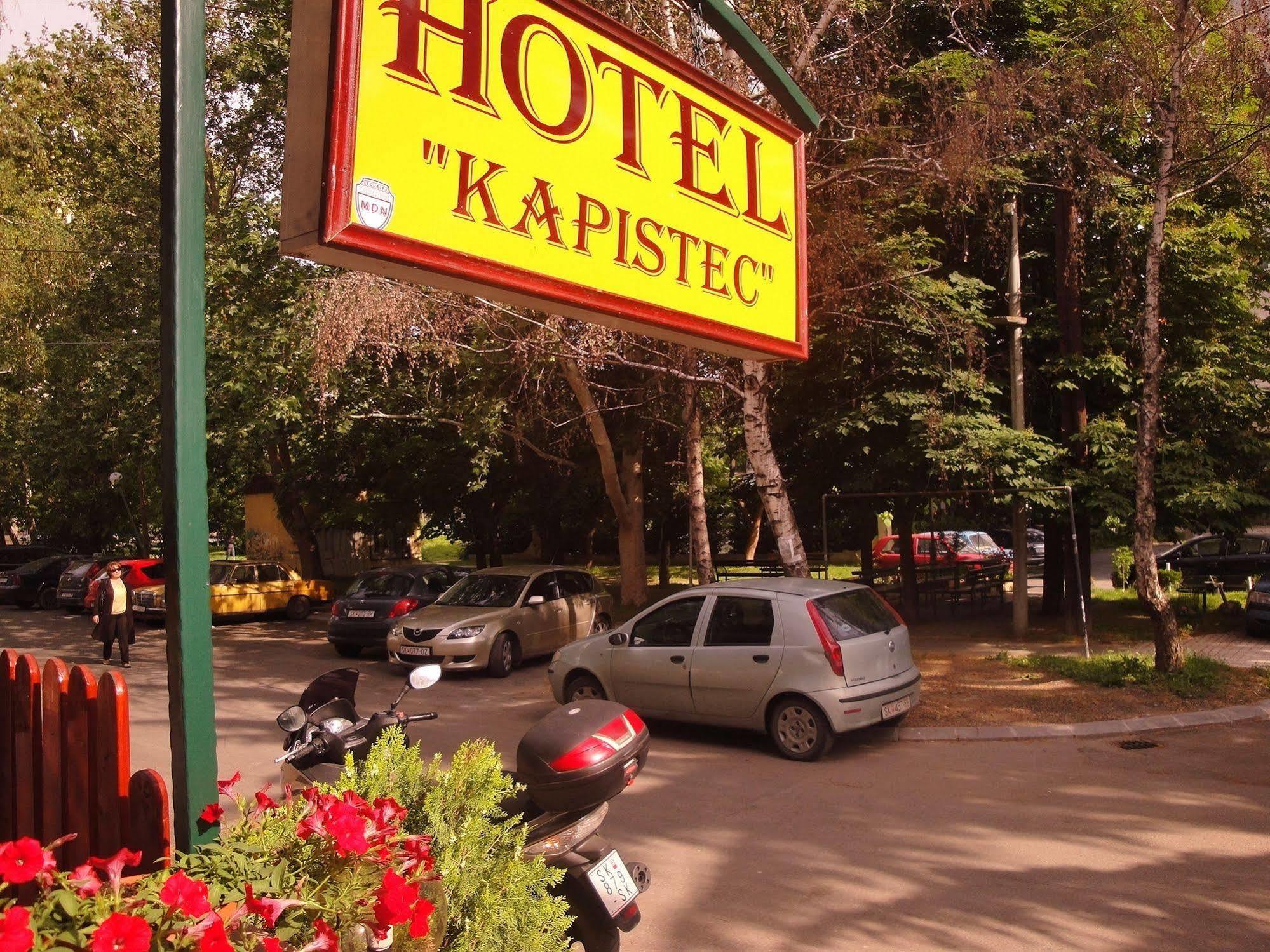 Hotel Kapistec Escópia Exterior foto